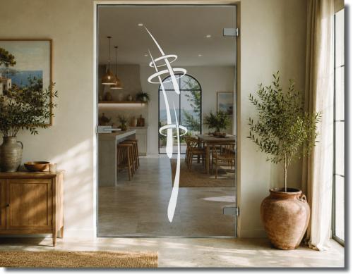 Preview: Glasdekorfolie Aufkleber Space